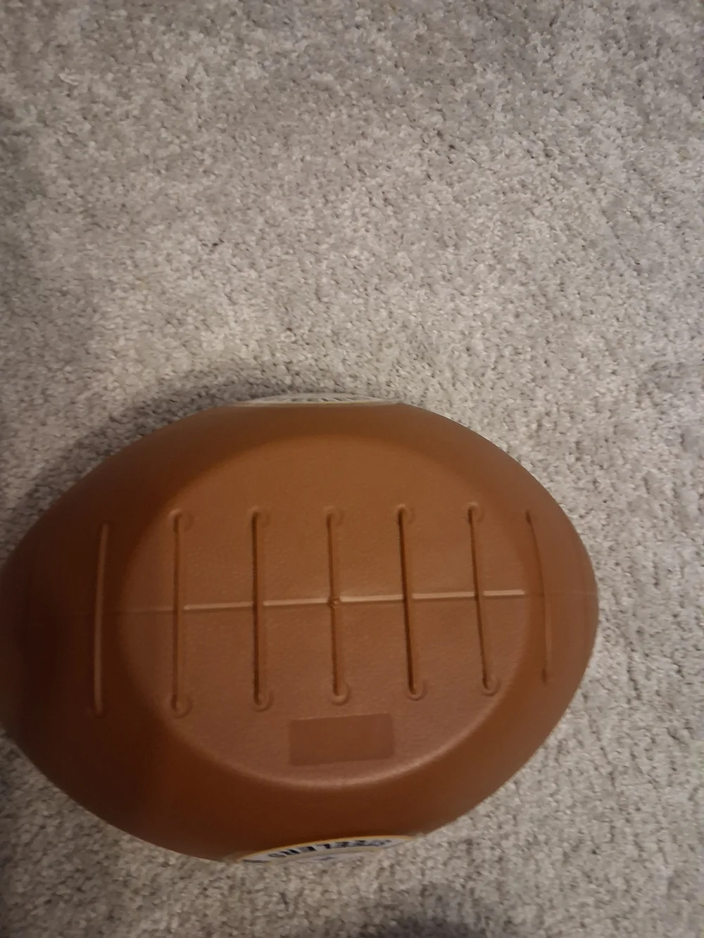 NFL Pittsburgh Steelers Brown Football-Texture Serving Bowl